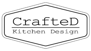 crafted kitchen design logo