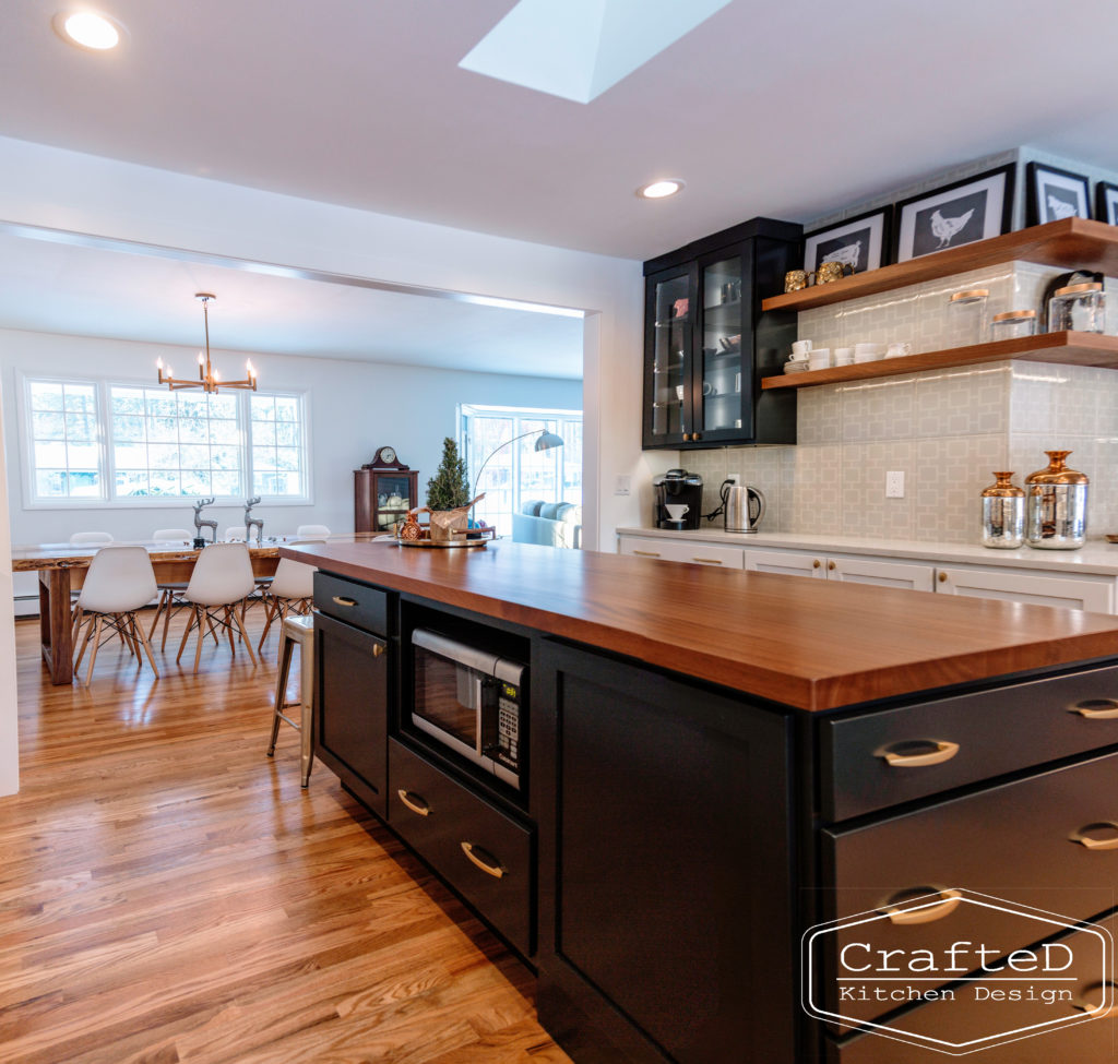 amazing floating shelves inspiration spokane interior designer black and white kitchen remodel
